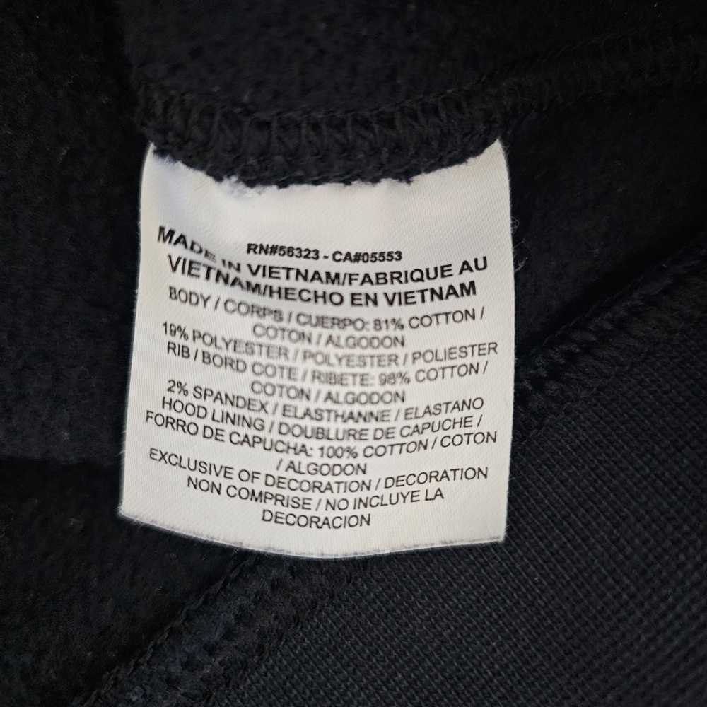 Nike Women's Rare Girls EYBL Dark Blue Graphic Hoodie Medium - Picture 5 of 5